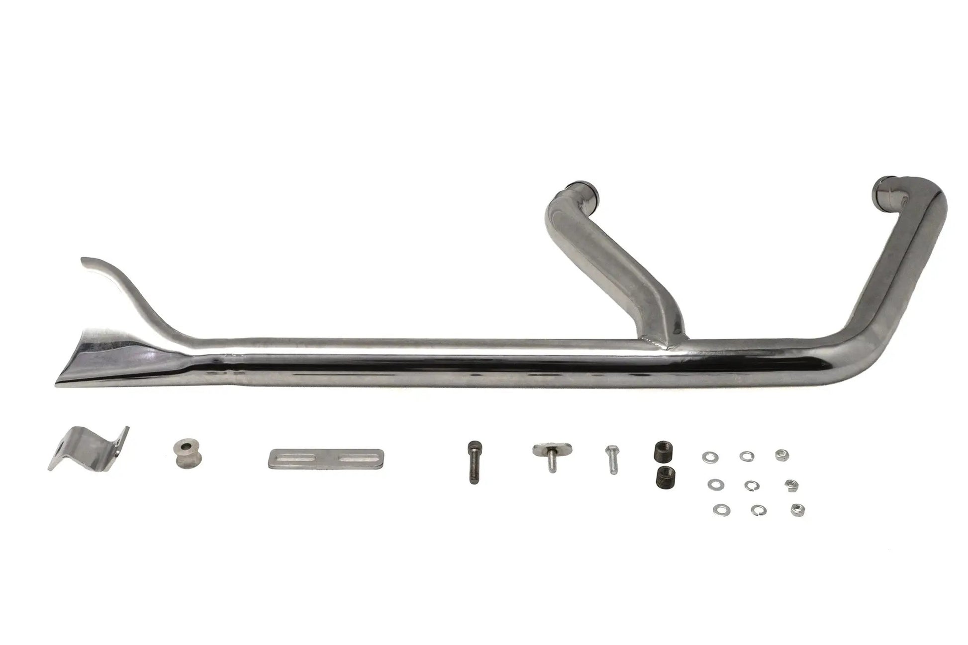 V-Twin 8150 1-3/4 Inch 2 into 1 Chrome Exhaust Header Set for Harley Davidson FXST by V-Twin