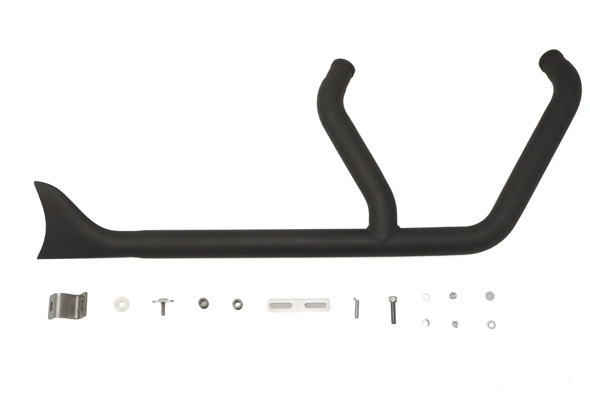 V-Twin 8152 1-3/4 Inch 2 into 1 Exhaust Header Set Black for Harley Davidson FXST by V-Twin