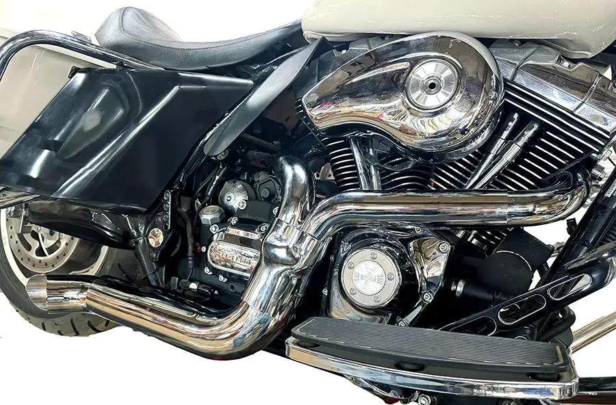 V-Twin Speedster 1-3/4 Inch 2 into 1 Exhaust Header Set Chrome for Harley Davidson FXST by V-Twin