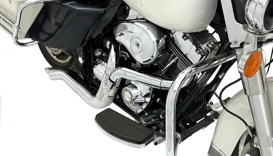 V-Twin Speedster 1-3/4 inch 2 into 1 Exhaust Header Set Chrome for Harley Davidson FXST by V-Twin