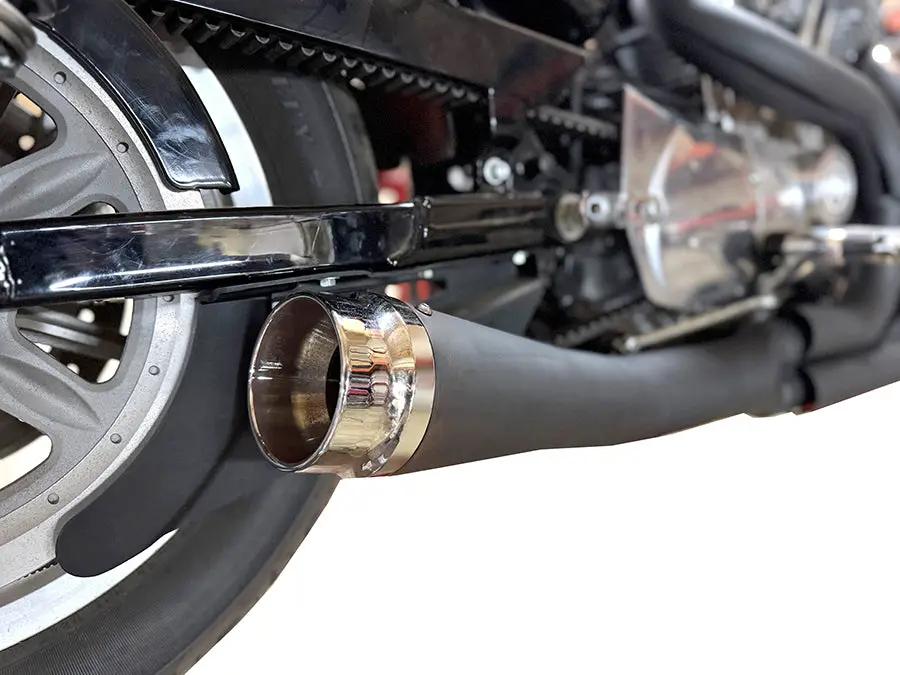 V-Twin XL Holeshot 2:1 Exhaust Header System Black for Harley Davidson XL 1985-1994 by V-Twin