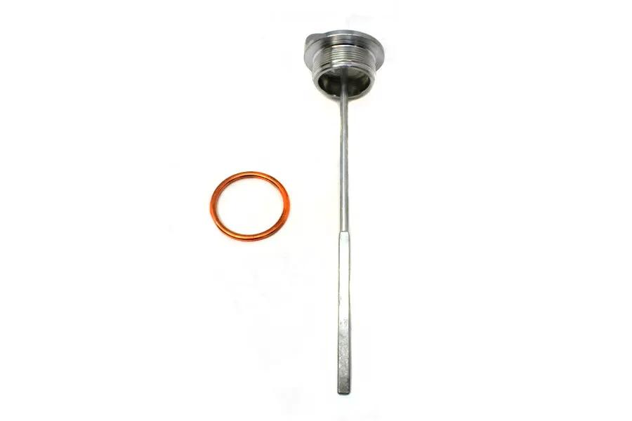 Colony Cadmium Plated Oil Tank Filler Cap and Gauge Kit for Harley Davidson EL and FL (1936-1940) by Colony