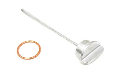 Colony Cadmium Plated Oil Tank Filler Cap and Gauge Kit for Harley Davidson EL and FL (1936-1940) by Colony