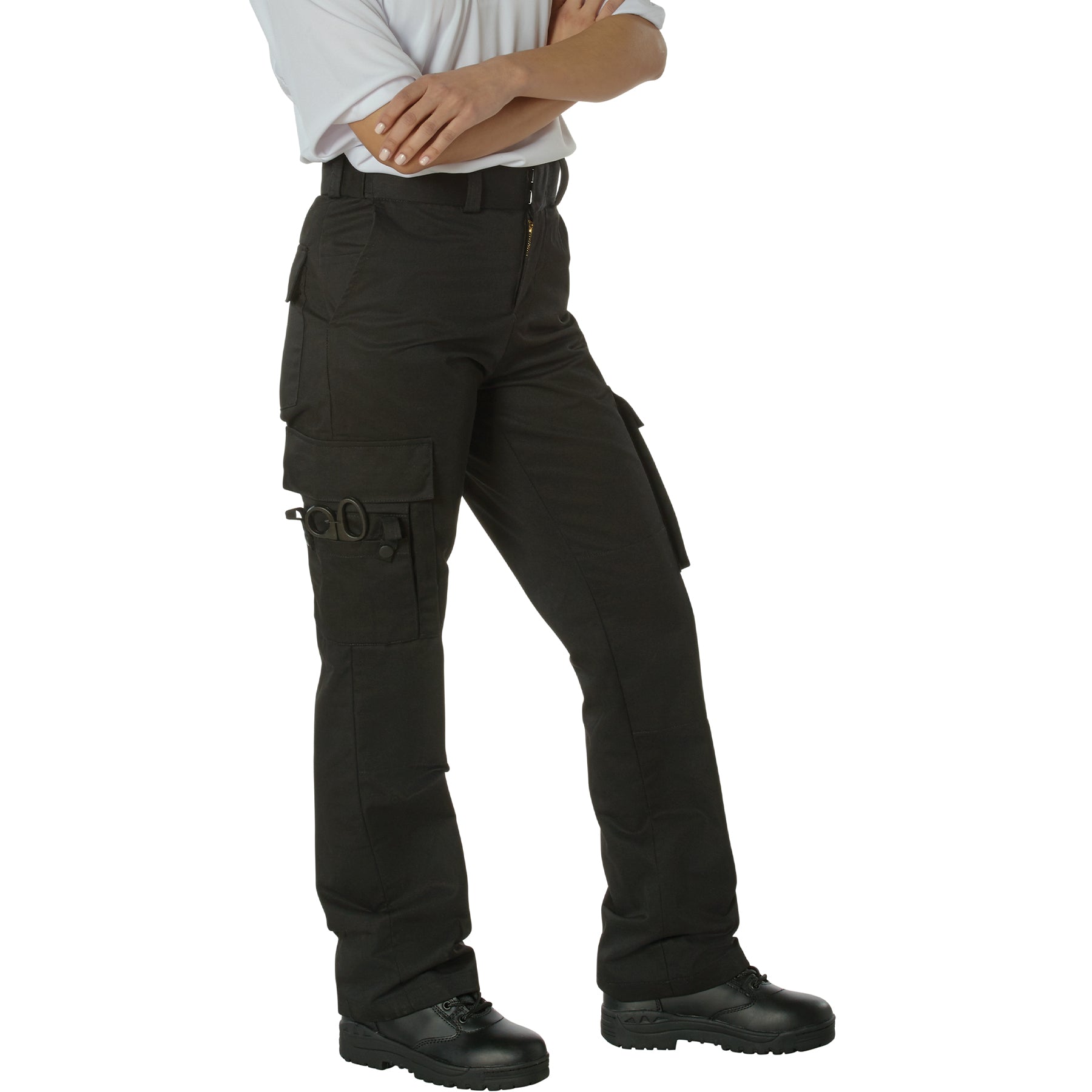 Rothco Women's EMT Pants Black Size 10 – Durable Cargo Work Pants for First Responders