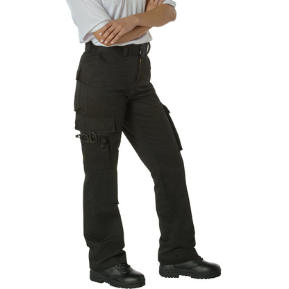 Rothco Women's EMT Pants Black Size 18 – Durable Cargo Work Pants for First Responders