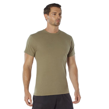 Rothco Heavyweight T-Shirt AR 670-1 Coyote Brown Size Large
