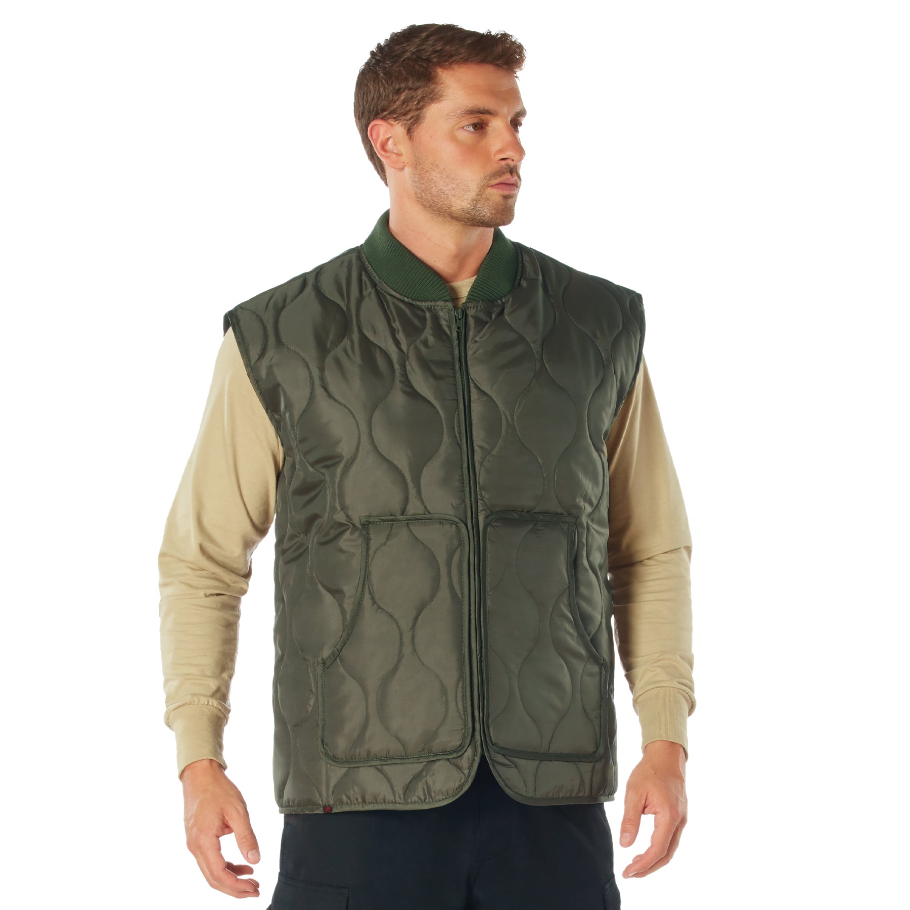 Rothco Quilted Woobie Vest 2XL Olive Drab - Warm and Versatile Outerwear