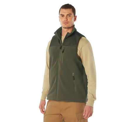 Rothco Spec Ops Tactical Fleece Vest Olive Drab Size M – Warm, Durable, and Versatile Field Gear