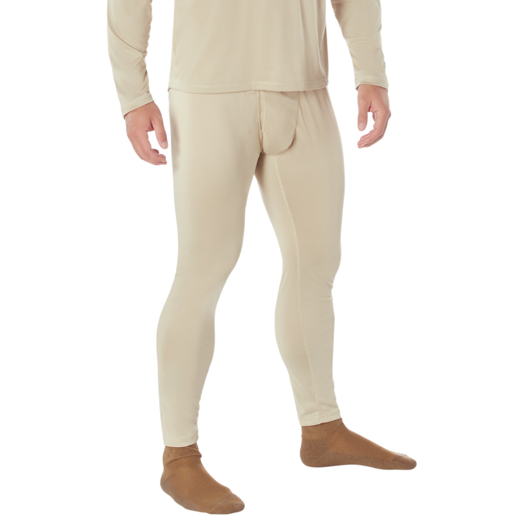 Rothco ECWCS Gen III Silk Weight Bottoms Size M in Desert Sand