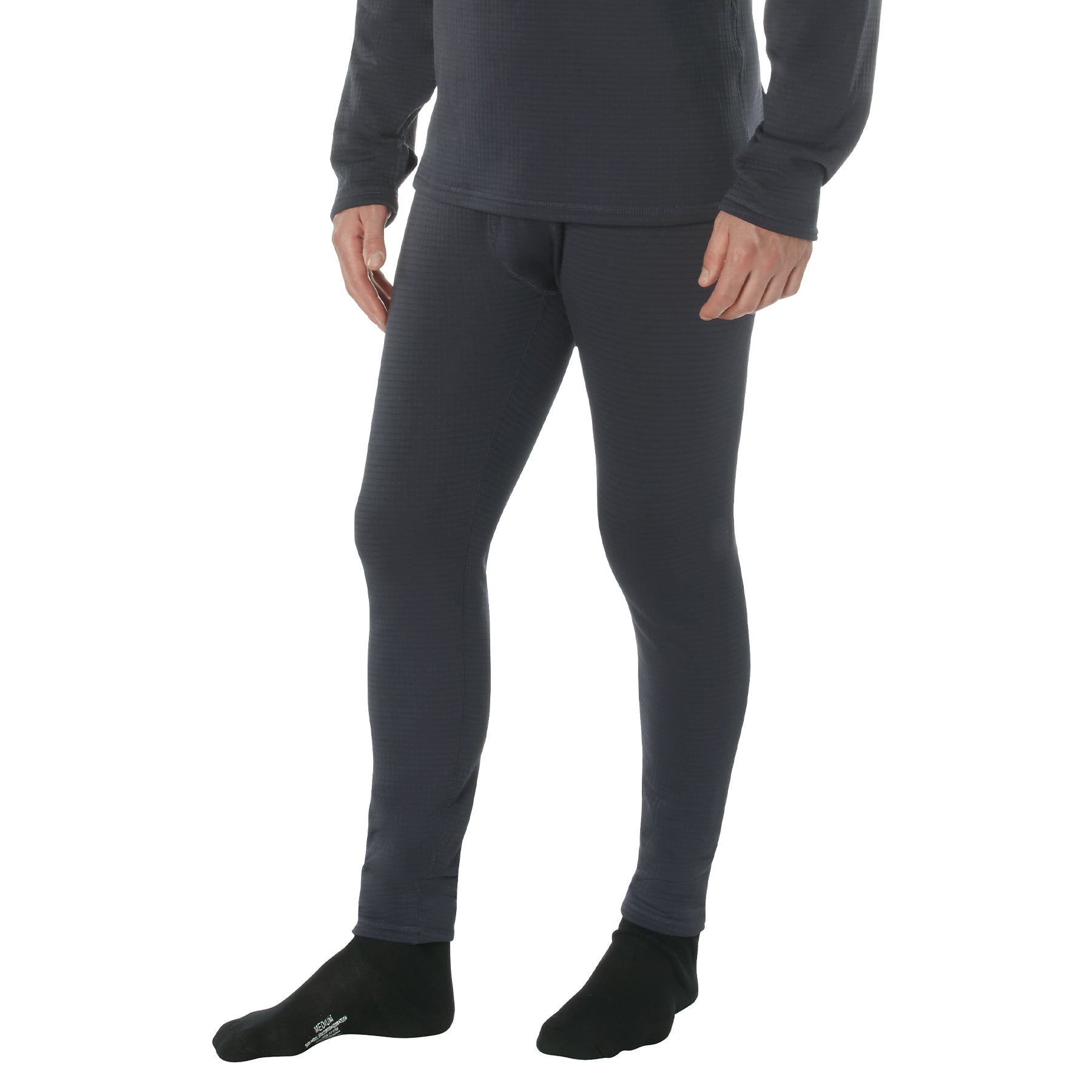 Rothco ECWCS Gen III Mid-Weight Underwear Top (Level II) in Midnight Navy Blue, Size M