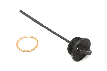 Colony Parkerized Oil Tank Filler Cap and Gauge Kit for Harley Davidson EL & FL Models by Colony
