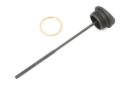 Colony Parkerized Oil Tank Filler Cap and Gauge Kit for Harley Davidson EL & FL Models by Colony