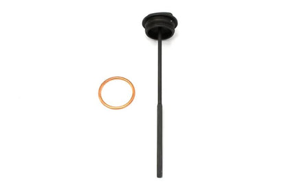 Colony Parkerized Oil Tank Filler Cap and Gauge Kit for Harley Davidson FL Models by Colony