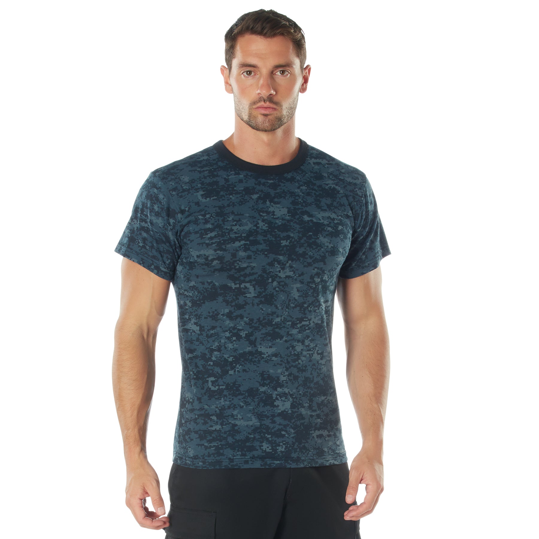 Rothco Digital Camo T-Shirt Midnight Digital Camo Size Small