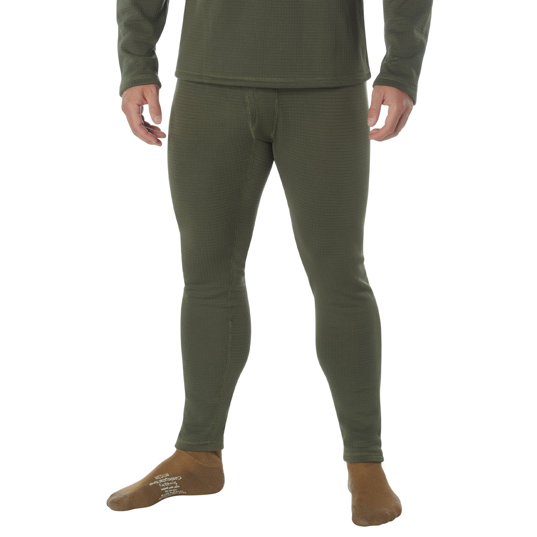 Rothco ECWCS Gen III Level II Mid-Weight Underwear Bottoms in Olive Drab Size M