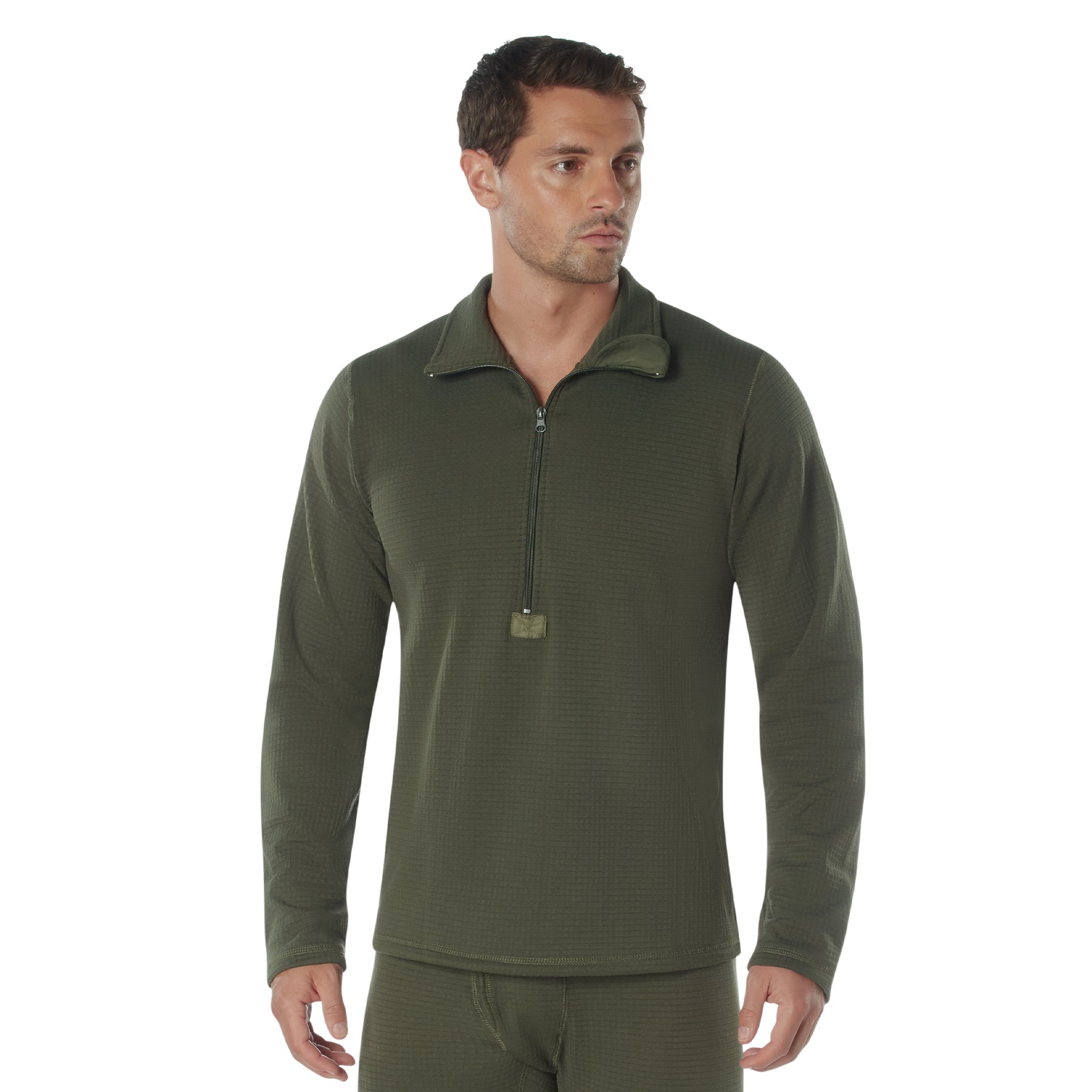 Rothco ECWCS Gen III Mid-Weight Underwear Top (Level II) Olive Drab Size L