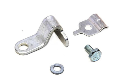 Colony Cadmium Throttle Cable Bracket and Clamp for Harley Davidson XL (1972-1973) by Colony