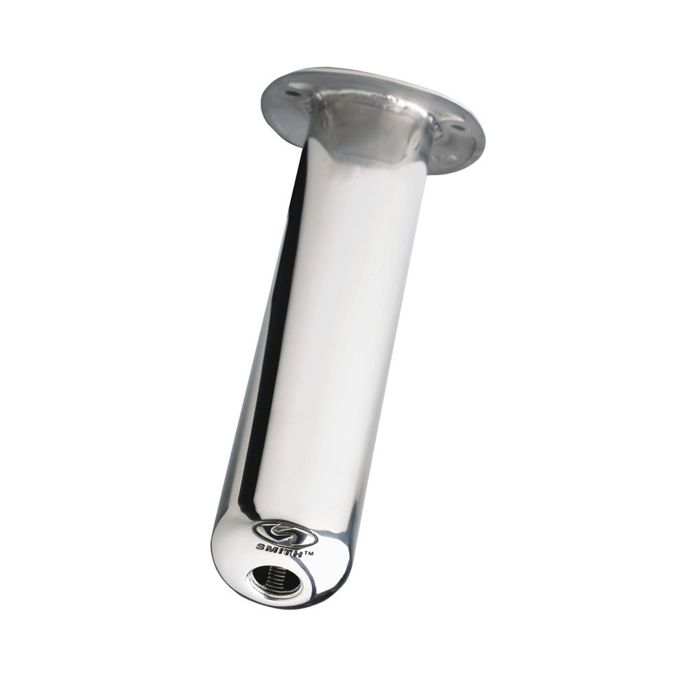 C.E. Smith Flush Mount Rod Holder - 0 Degree, 10-1/2 Inch Deep, Part #53680CA