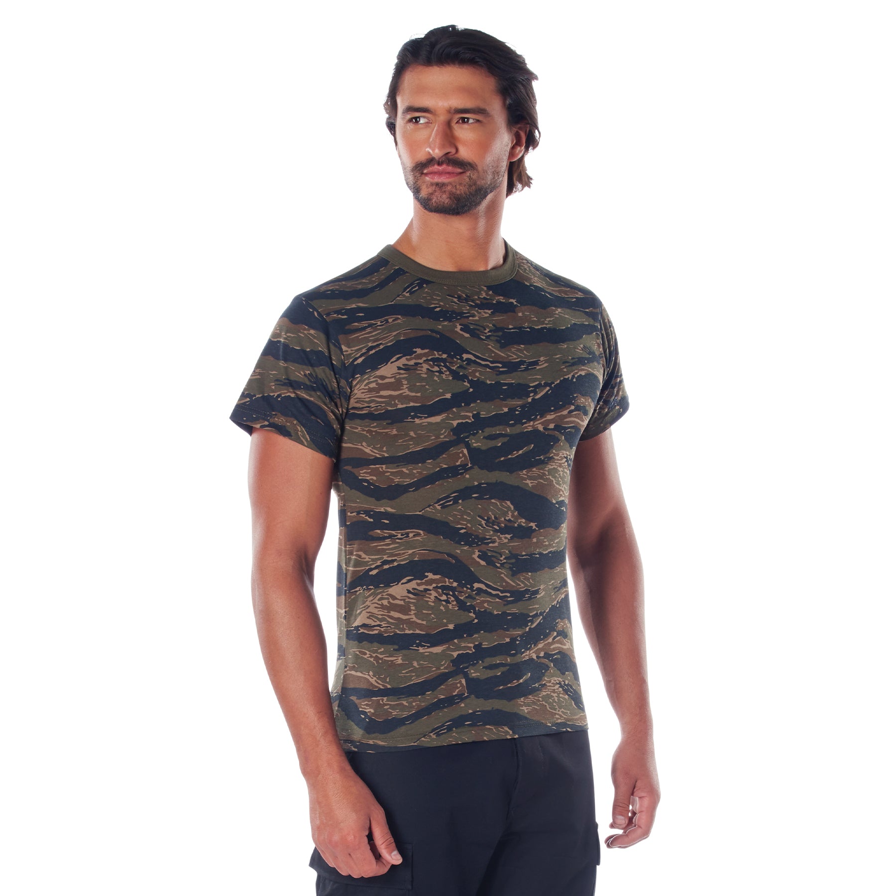 Rothco Camo T-Shirt Tiger Stripe Camo Size 2XL