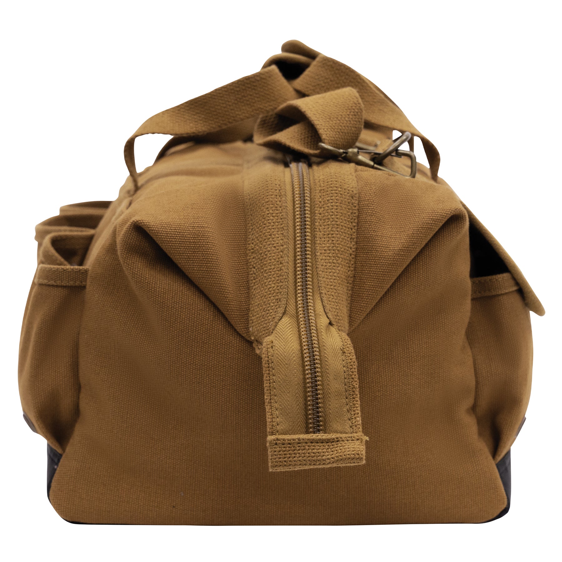 Rothco Renovator Tool Bag Work Brown – Heavy-Duty Canvas with Multiple Pockets and Adjustable Shoulder Strap