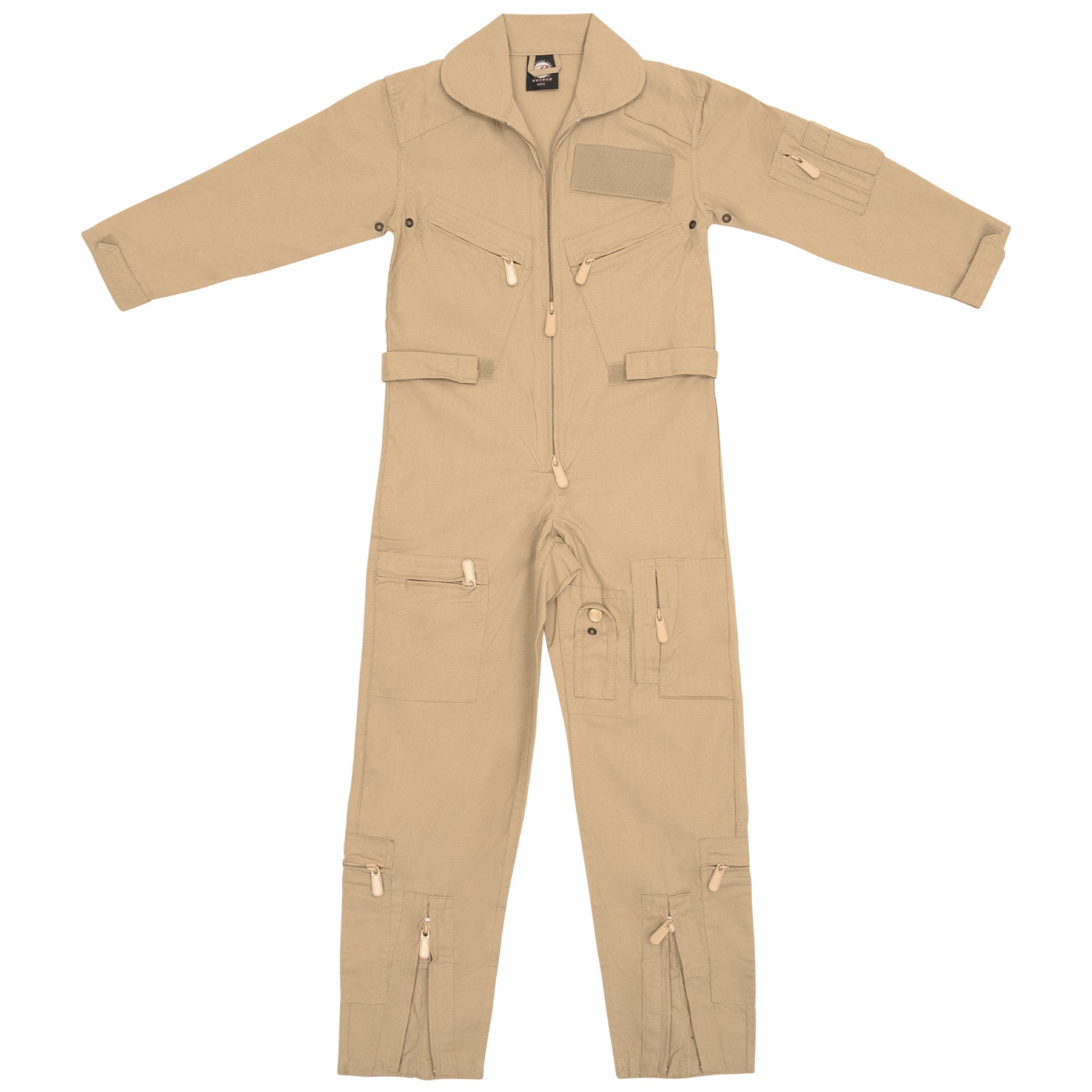 Rothco Kids Flight Suit Khaki Size XS – Authentic Aviator Style for Young Explorers