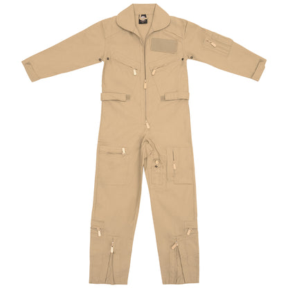 Rothco Kids Flight Suit Khaki Size XS – Authentic Aviator Style for Young Explorers