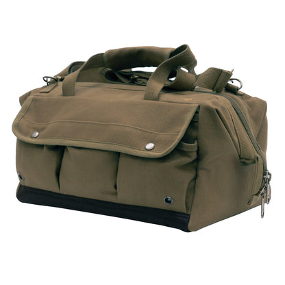 Rothco Renovator Tool Bag Olive Drab - 15 inch x 10 inch x 10 inch Heavyweight Canvas with Multiple Utility Pockets