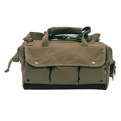 Rothco Renovator Tool Bag Olive Drab - 15 inch x 10 inch x 10 inch Heavyweight Canvas with Multiple Utility Pockets