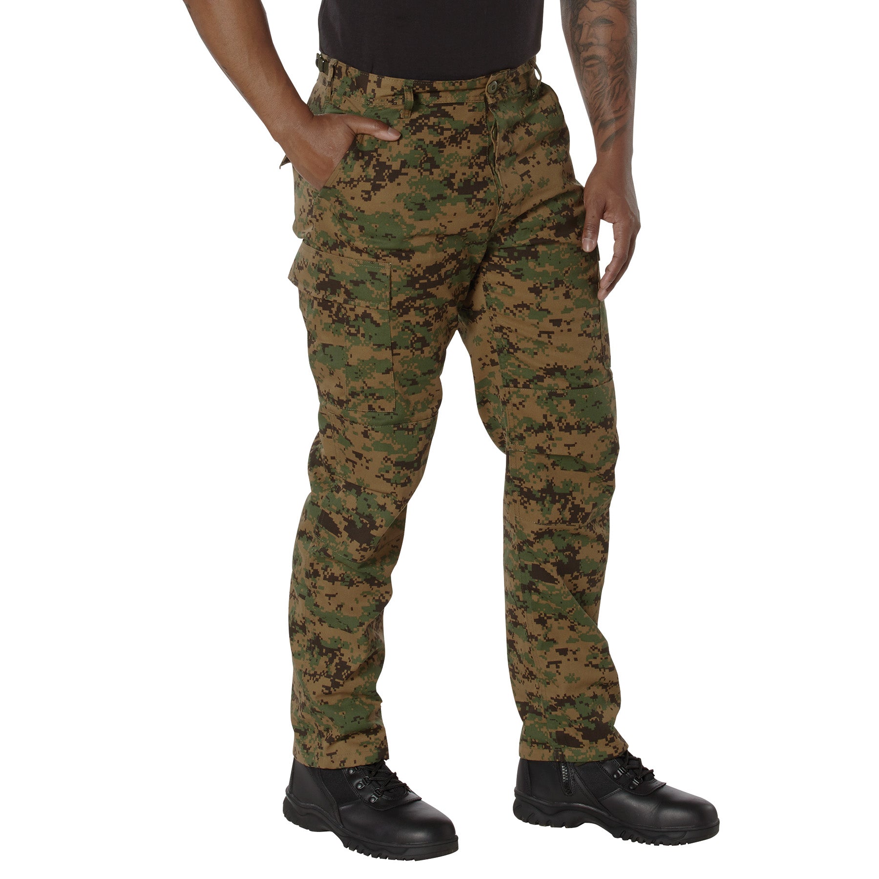 Rothco Digital Camo Tactical BDU Pants - Woodland Digital Camo, Size 3XL