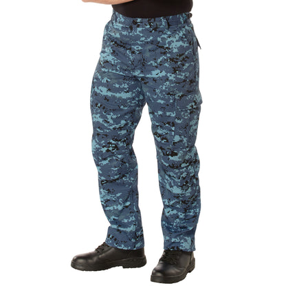Rothco Digital Camo Tactical BDU Pants Sky Blue Digital Camo Size Large