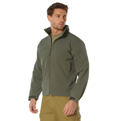 Rothco Covert Ops Lightweight Soft Shell Jacket Olive Drab Size Small