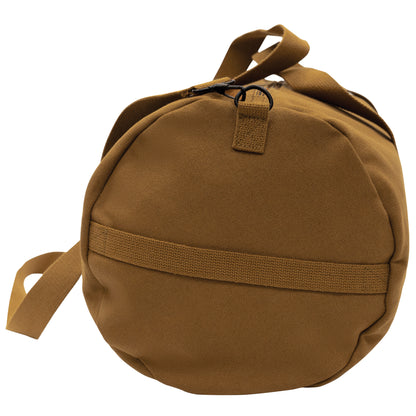Rothco Canvas Shoulder Duffle Bag – 19 Inch Work Brown Heavy-Duty Military-Style Travel Bag