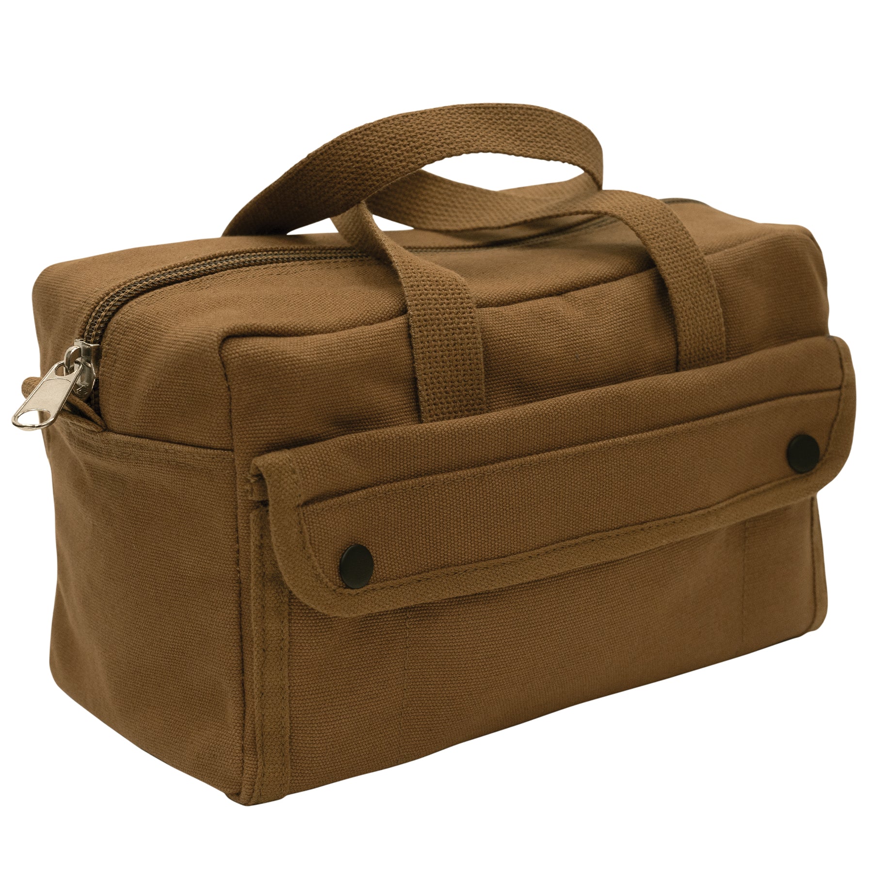 Rothco G.I. Style Mechanic's Tool Bag in Work Brown – Heavy-Duty Canvas with Multiple Compartments