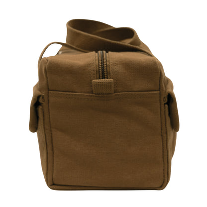 Rothco G.I. Style Mechanic's Tool Bag in Work Brown – Heavy-Duty Canvas with Multiple Compartments