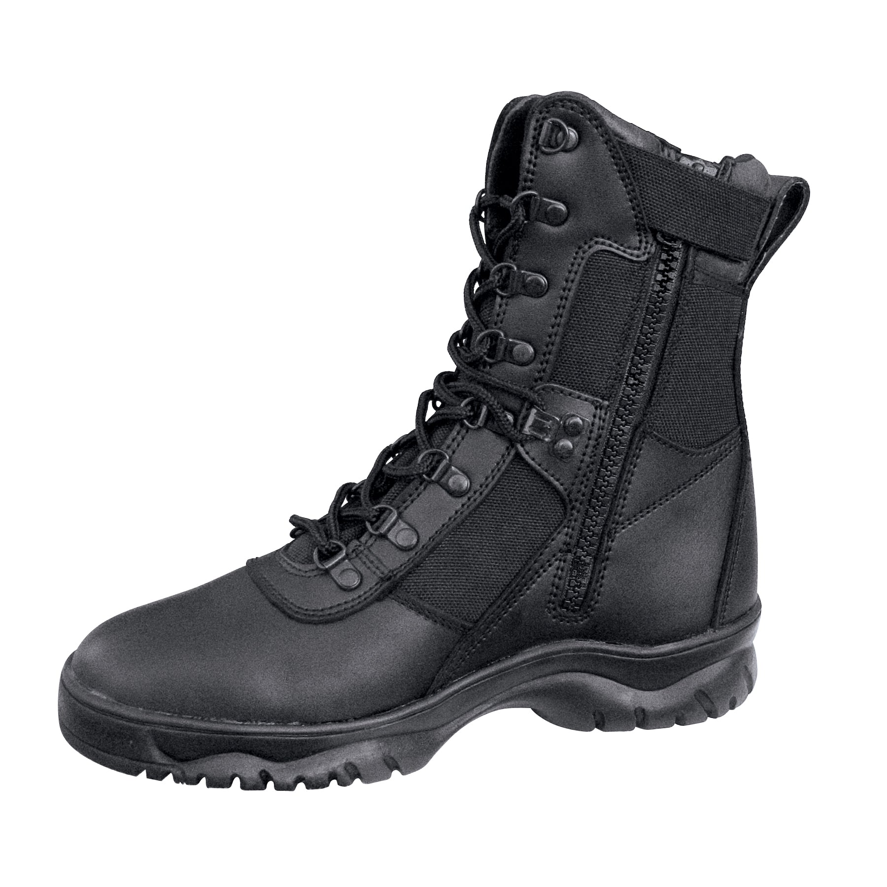 Rothco Forced Entry Tactical Boot with Side Zipper - 8 Inch, Size 12.5