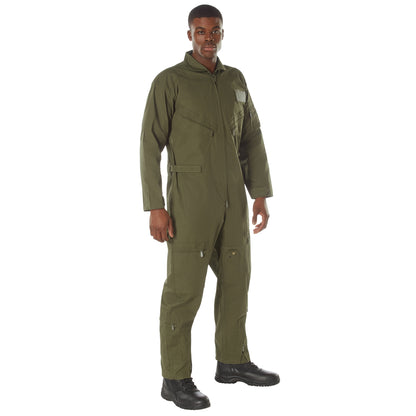 Rothco Olive Drab Flight Suit Size 6XL – Military Style with Multiple Pockets and Adjustable Fit