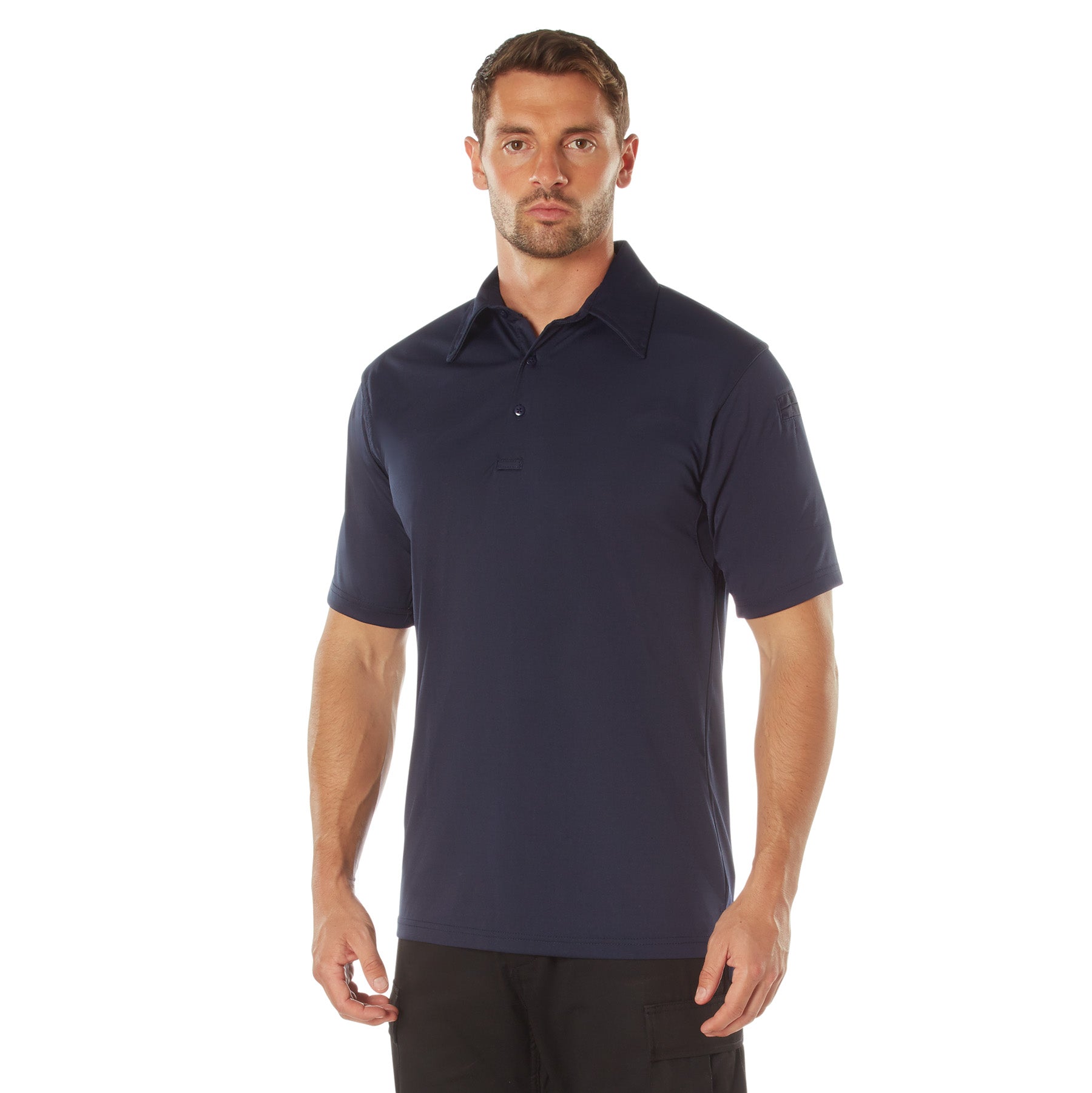 Rothco Tactical Performance Polo Shirt in Midnight Navy Blue, Size M