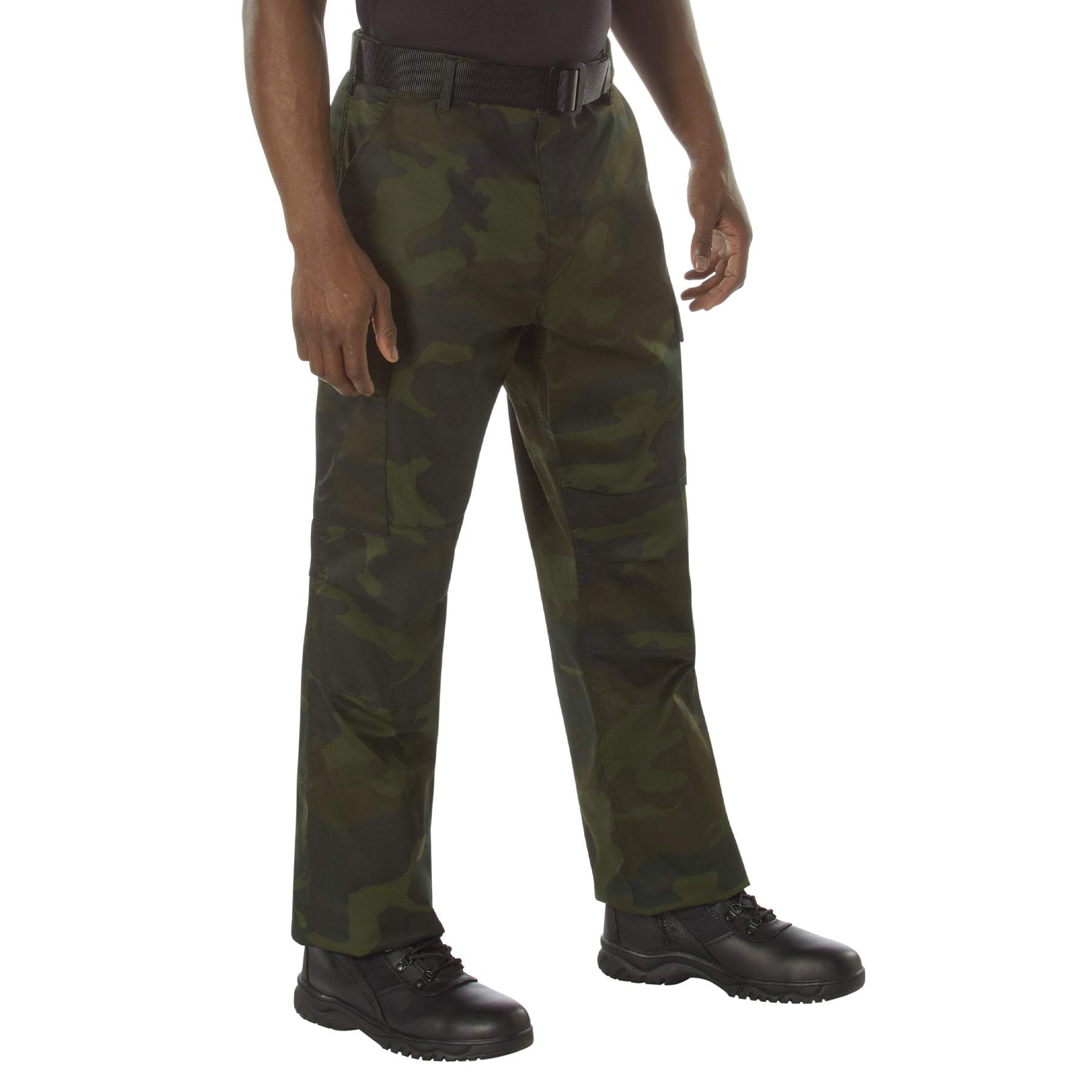 Rothco Color Camo Tactical BDU Pants – Midnight Woodland Camo, Size Small