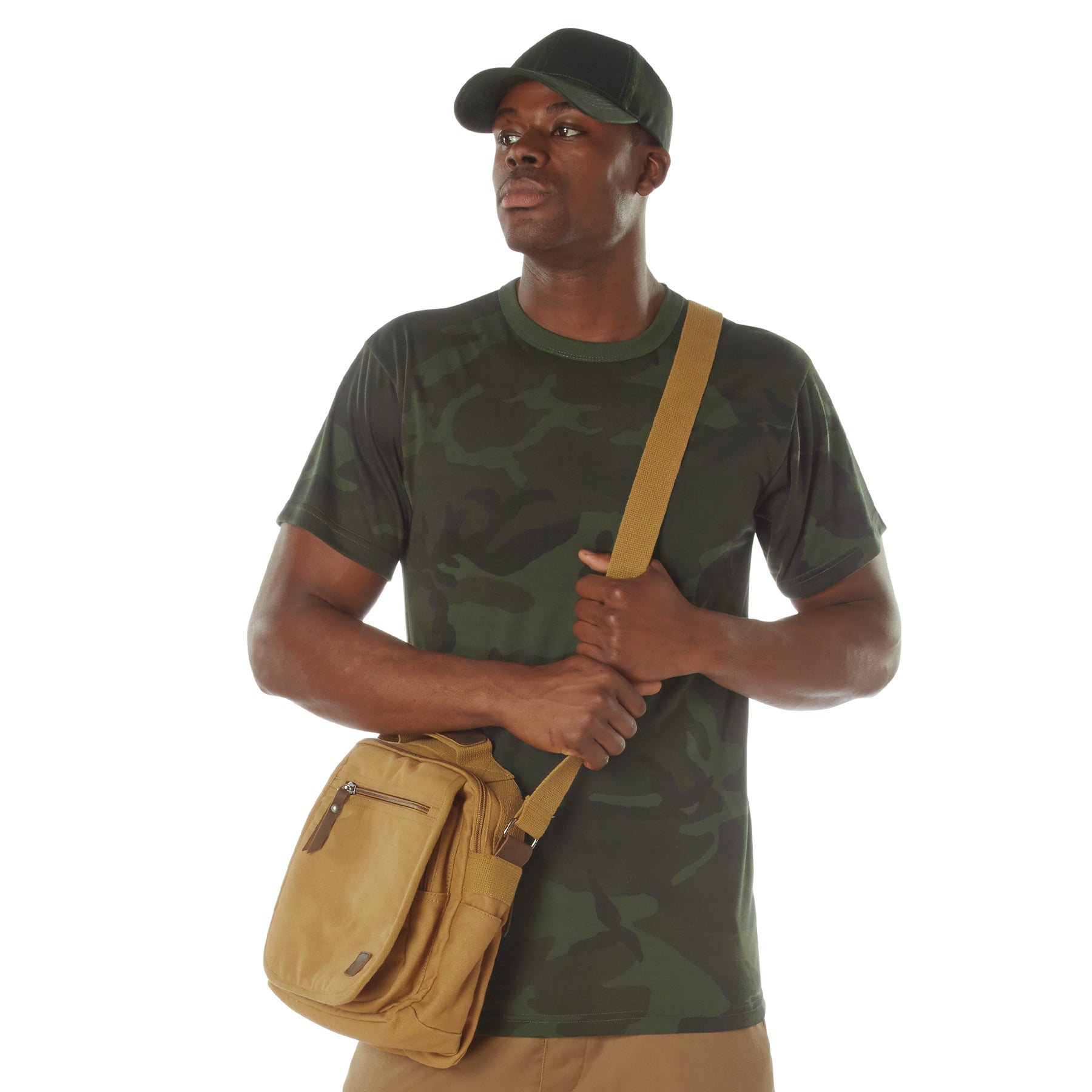 Rothco Midnight Camo Moisture Wicking T-Shirt Size 2XL - Woodland Camo