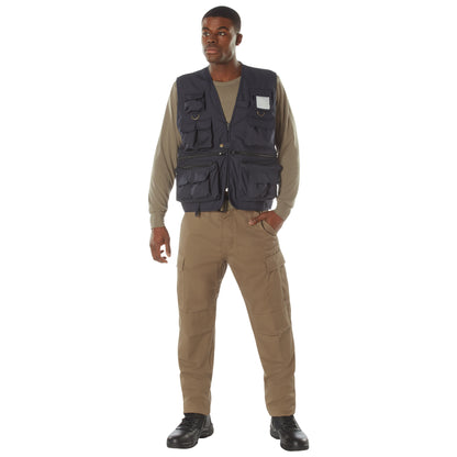 Rothco Uncle Milty Travel Vest XL in Midnight Navy Blue – Versatile Outdoor Utility Vest