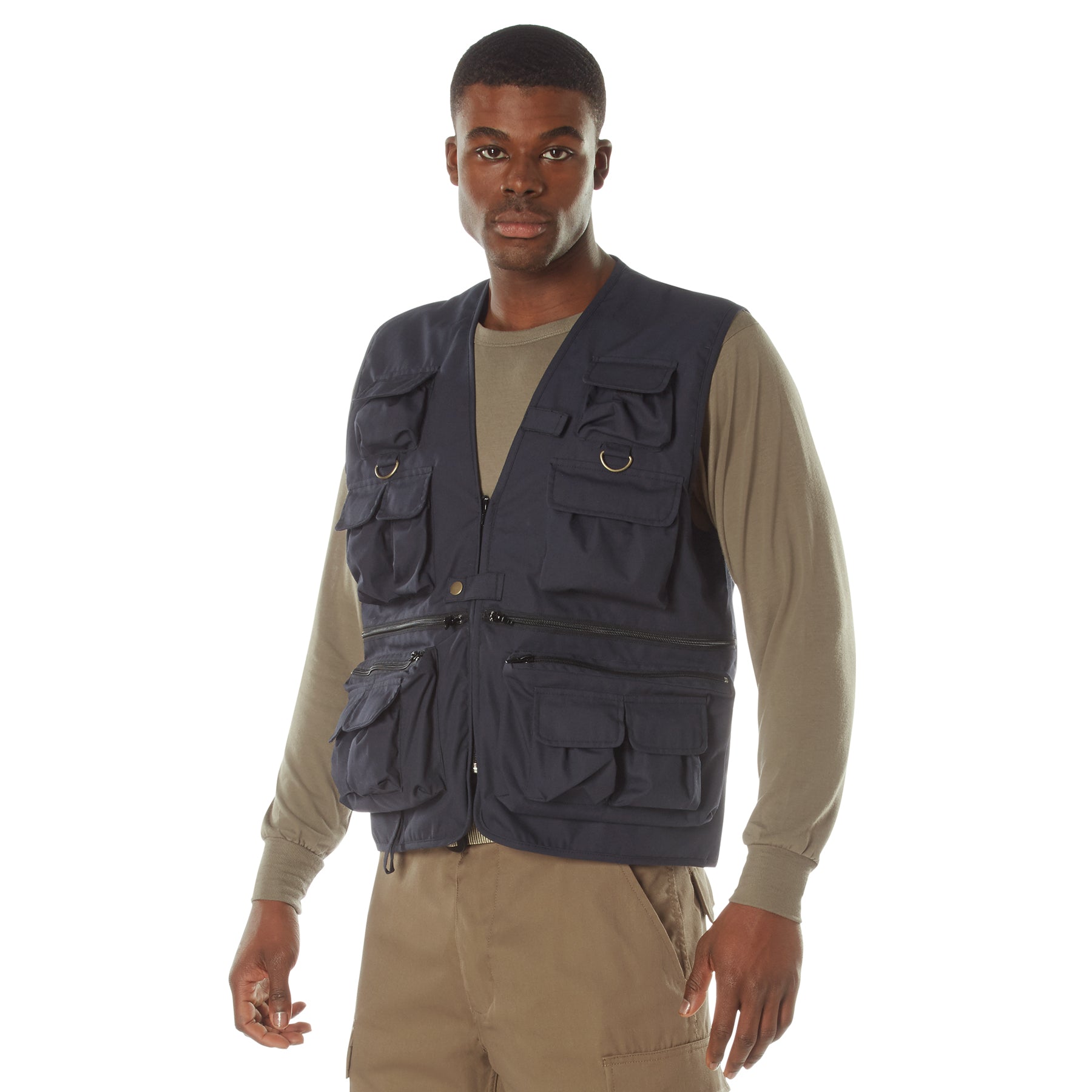 Rothco Uncle Milty Travel Vest XL in Midnight Navy Blue – Versatile Outdoor Utility Vest