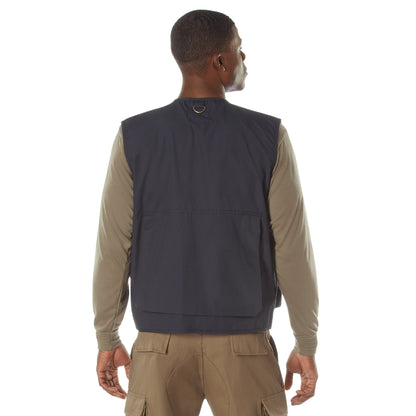 Rothco Uncle Milty Travel Vest 2XL Midnight Navy Blue – Durable Outdoor Utility Vest