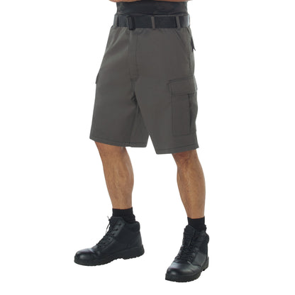 Rothco Tactical BDU Shorts Charcoal Grey Size Large – Durable Military-Style Cargo Shorts