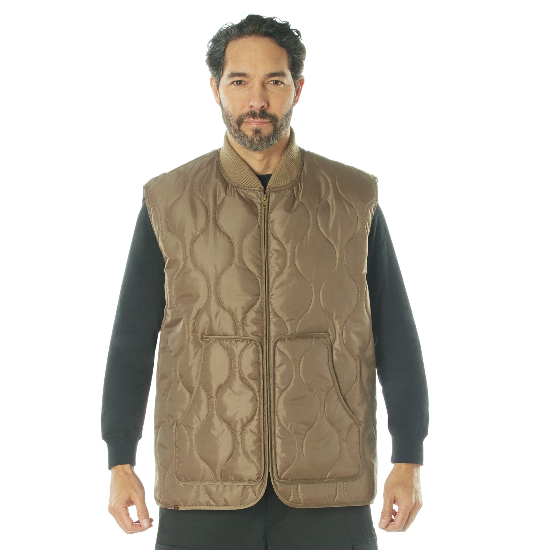 Rothco Quilted Woobie Vest 2XL in Coyote Brown – Warm and Versatile Outdoor Layer