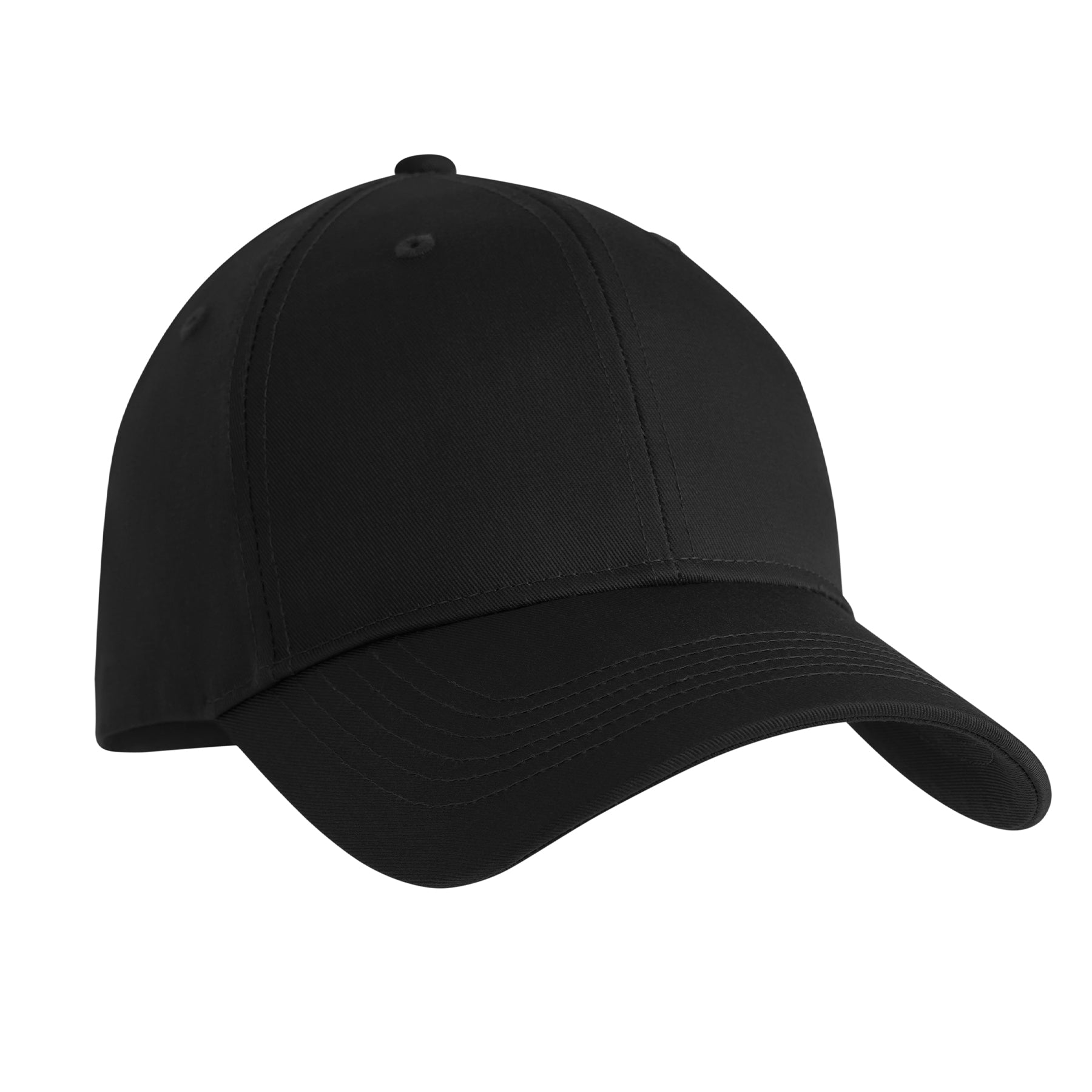 Rothco Supreme Solid Color Low Profile Cap Black - Comfortable Brushed Cotton Twill Baseball Hat