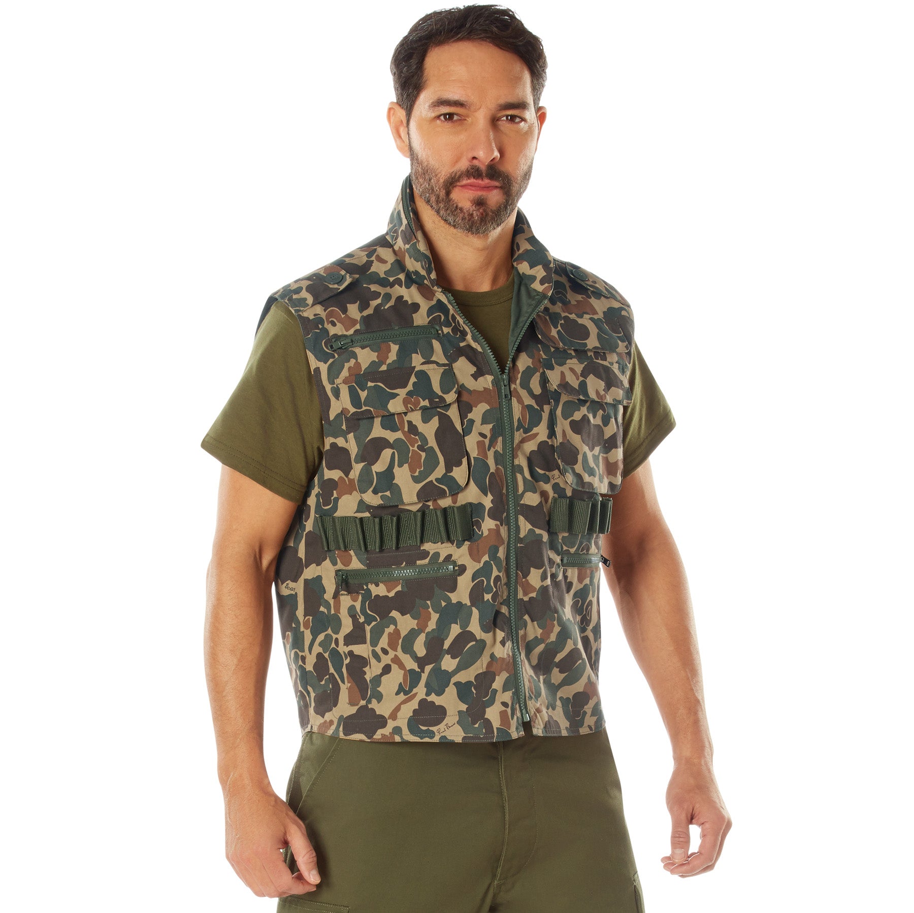 Rothco X Bear Archery Fred Bear Camo Ranger Vest Size Small