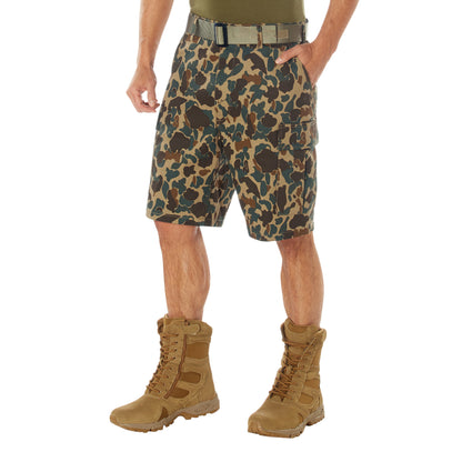 Rothco X Bear Archery Fred Bear Camouflage BDU Cargo Shorts Size Large