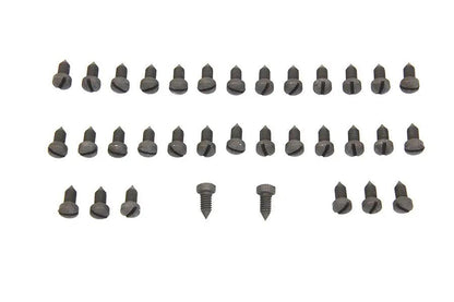 Colony Rocker Arm Cover Screw Kit Parkerized for 1938 Harley Davidson EL by Colony