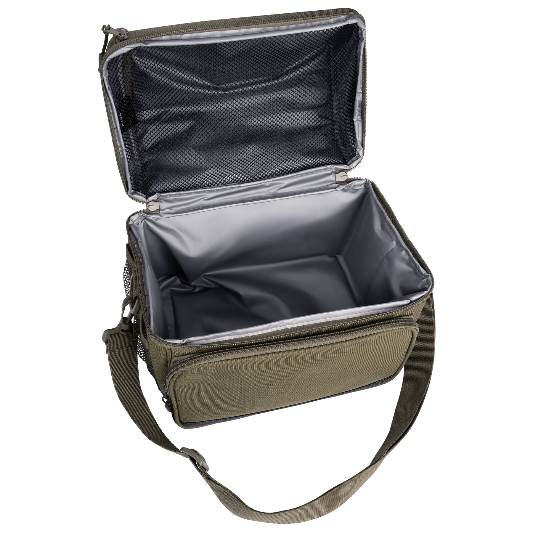 Rothco 925 Lunch Cooler Olive Drab – Insulated Portable Cooler with Dual Compartments and Waterproof Bottom