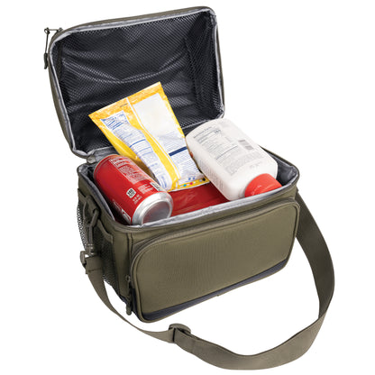 Rothco 925 Lunch Cooler Olive Drab – Insulated Portable Cooler with Dual Compartments and Waterproof Bottom
